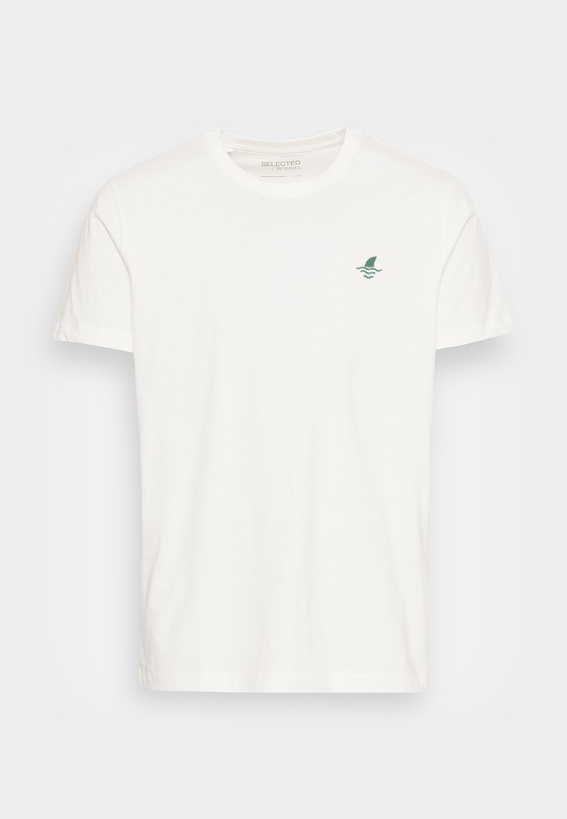 Selected Homme T-shirt basic crème