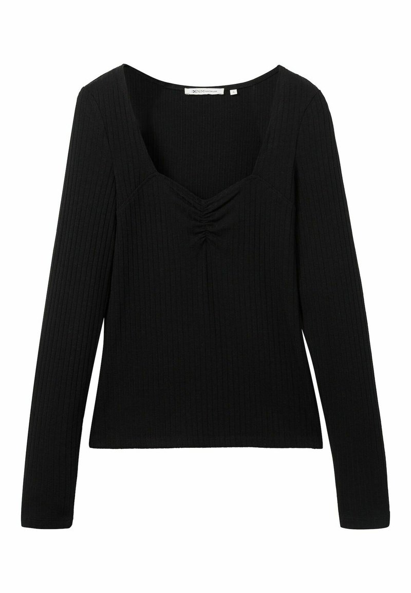 Tom Tailor Denim Longsleeve zwart