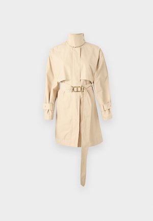 TWINSET OVERCOAT - Trenchcoat - beige