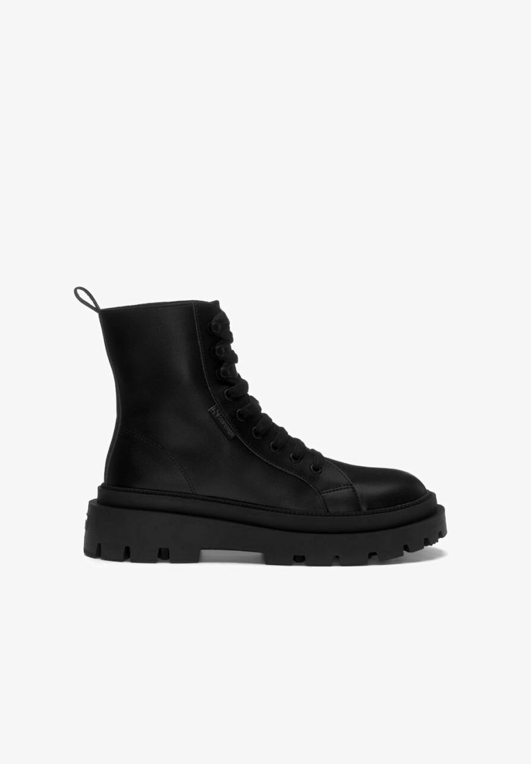 Superga Botines con cordones - black