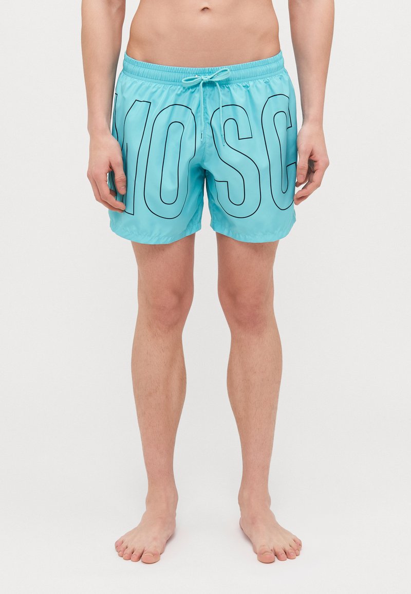 MOSCHINO SWIM - SHORT BOXER - Short de bain - multi light blue, Agrandir