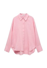 Mango Button-down blouse - light pink