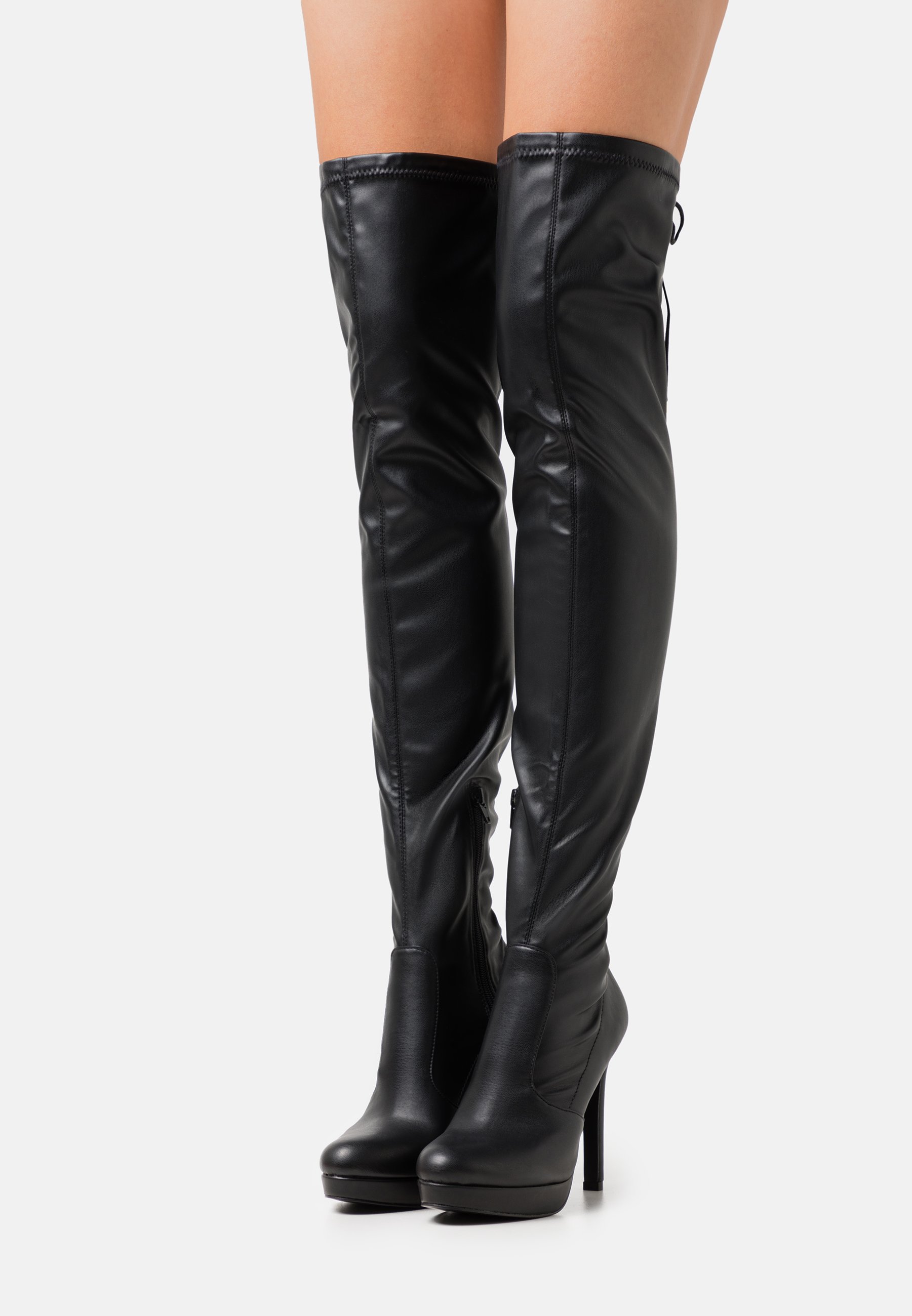 Even\u0026Odd Stivali sopra il ginocchio - black/nero - Zalando.it