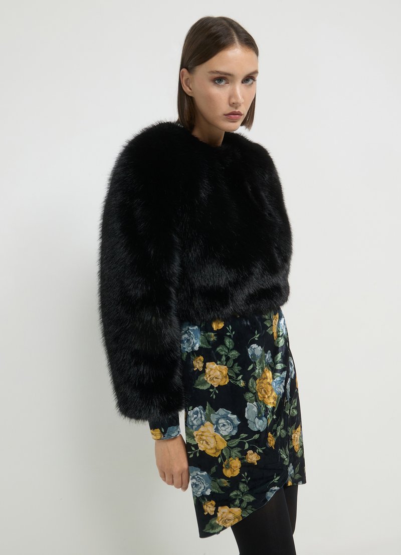 Calliope CROP  - Giacca invernale - nero