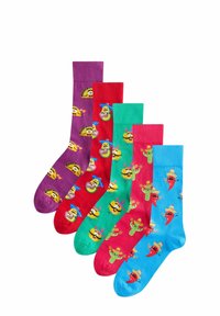 Unausgewählt, bright red blue green fun
