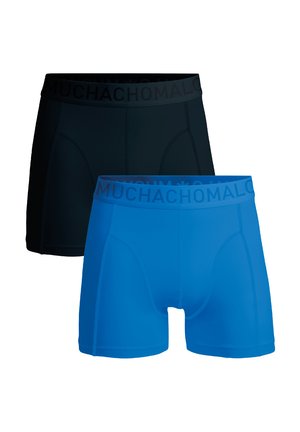 2-PACK SOLID - Boxers - black blue