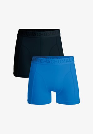 2-PACK SOLID - Alsónadrágok - black blue