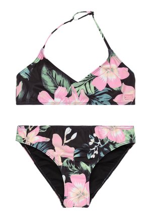 SHADOW FLORAL BRASIC  - Bikini - black