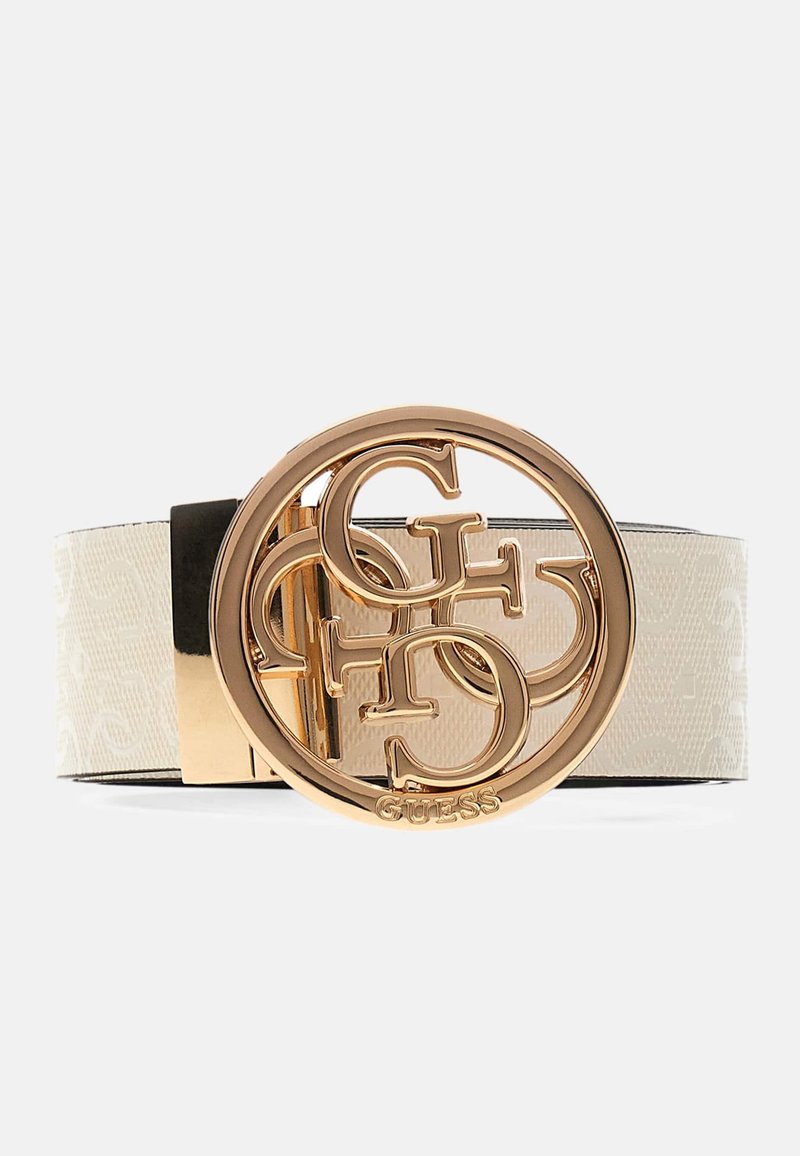 Guess STACEY 4G LOGO-GÜRTEL - Belt - schwarz/black - Zalando.ie