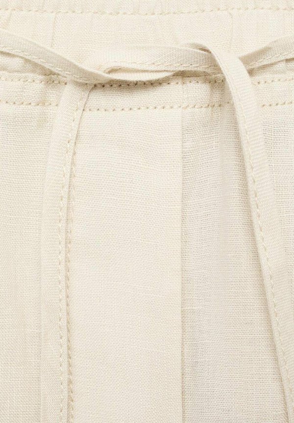 WITH DRAWSTRING - Trousers - sand2