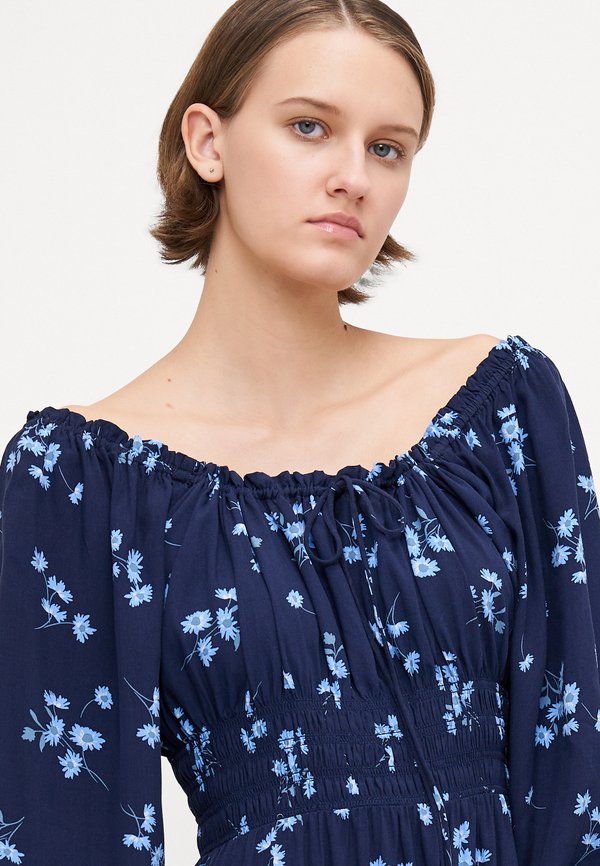 TIE NECK MIDI DRESS FAST - Day dress3