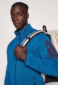 CMP MAN JACKET - Veste polaire - zaffiro/nero/blue