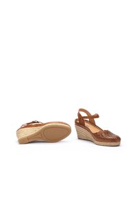 Pikolinos VILA - Sandalias de cuña - Light brown