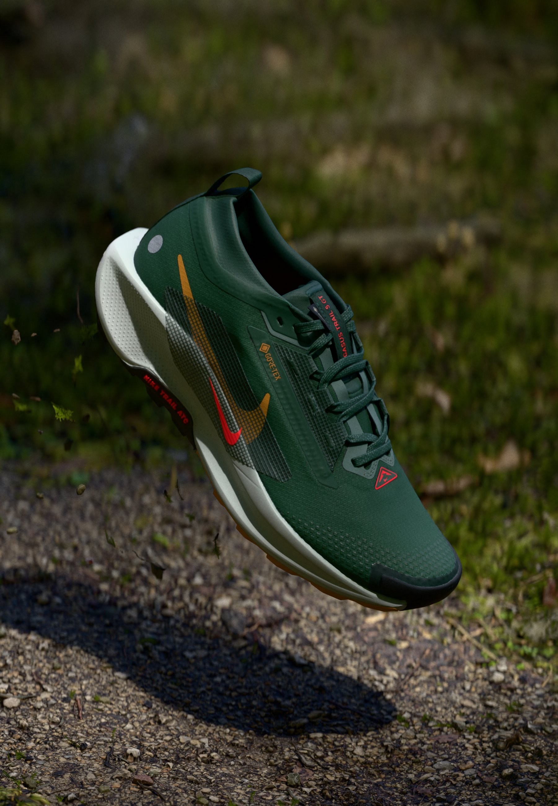 Nike Olive Green Sneakers with Mint Purple and Orange Accents Nike Performance WILDHORSE 10 - Trail running shoes - black  main image 2