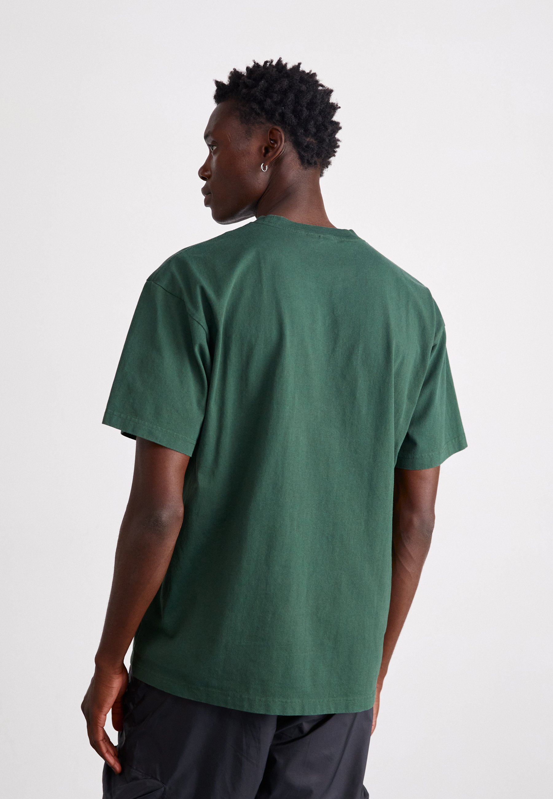 Tシャツ・カットソー Carhartt Wip S S Lazy Duck Academy T-Shirt Black Carhartt WIP LAZY DUCK ACADEMY - T-shirt z nadrukiem/czarny