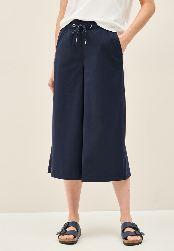 WIDE LEG - Shorts - blau