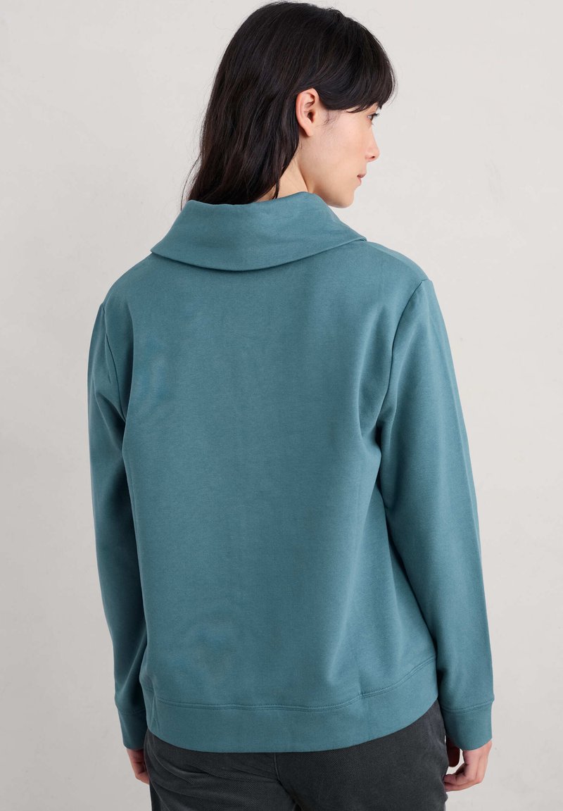 Seasalt Cornwall Sweatshirt - blue dusky jade