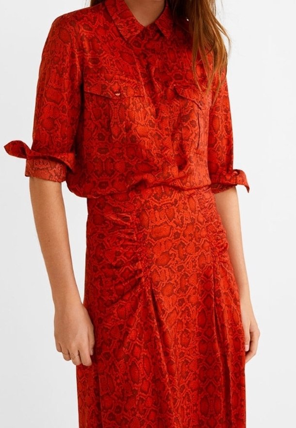 Mango Chemisier - red