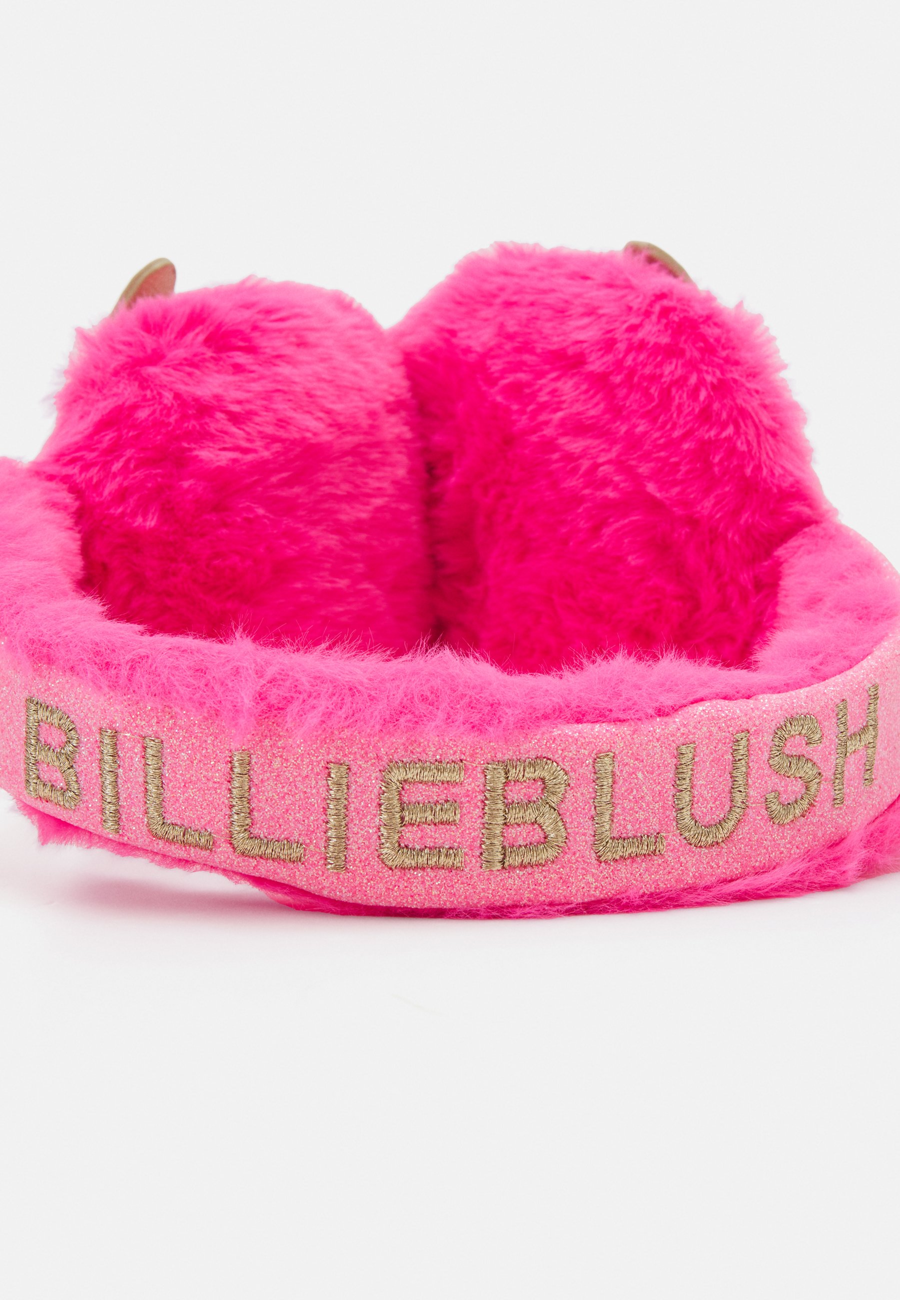 Cache-oreilles Fille Billieblush U21648 - Fausse Fourrure, Badge étoile/cœur à Paillettes - Bleu Indigo, Taille Normale - 5