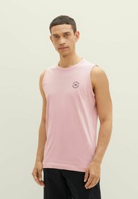 TOM TAILOR BASIC TANK - Felső - morning pink