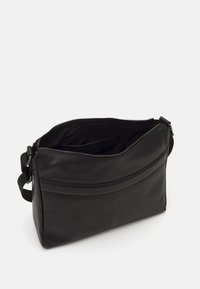 Zign LEATHER UNISEX - Skulderveske - black