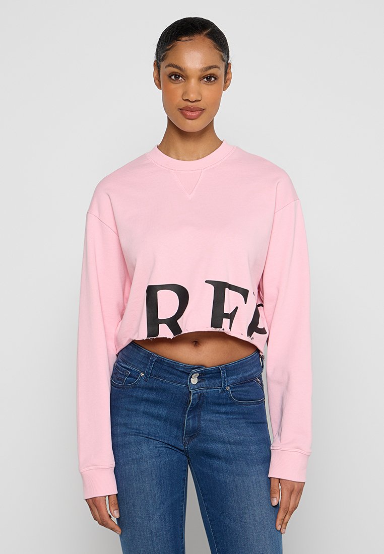 Replay Sweater roze
