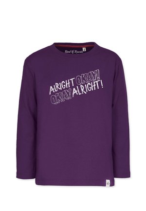 LONGSLEEVES OKAY - Langarmshirt - dark purple