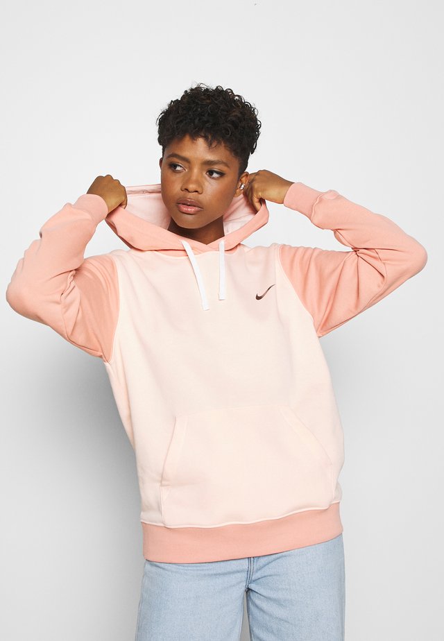 HOODIE - Sweat à capuche - washed coral