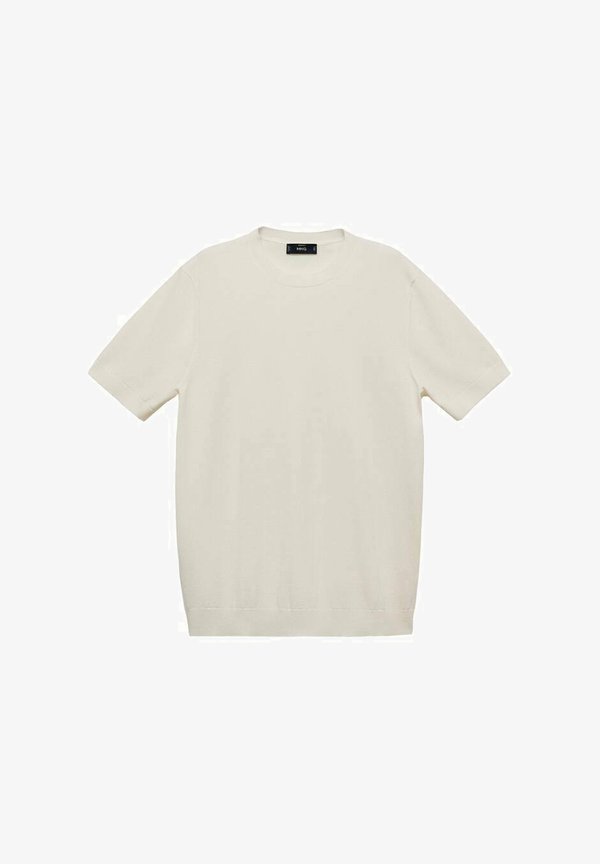 Basic T-shirt - šedobílá4