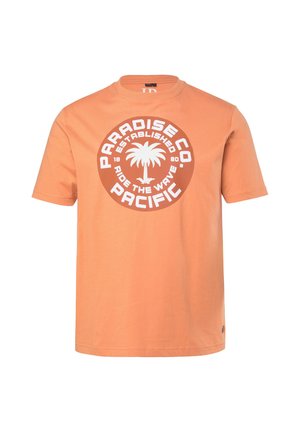 JP1880, T-SHIRT, SHORT SLEEVE, CHEST PRINT, UP TO 8XL - T-shirt print - matt orange
