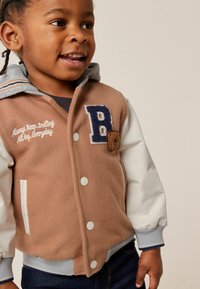 Next REGULAR FIT - Sudadera con cremallera - neutral