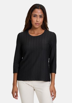 Betty Barclay MET RONDE HALS - Long sleeved top - schwarz