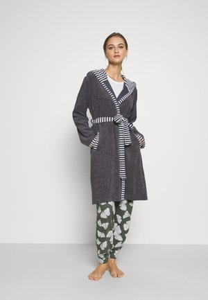 JUNO UNISEX - Dressing gown - graphit