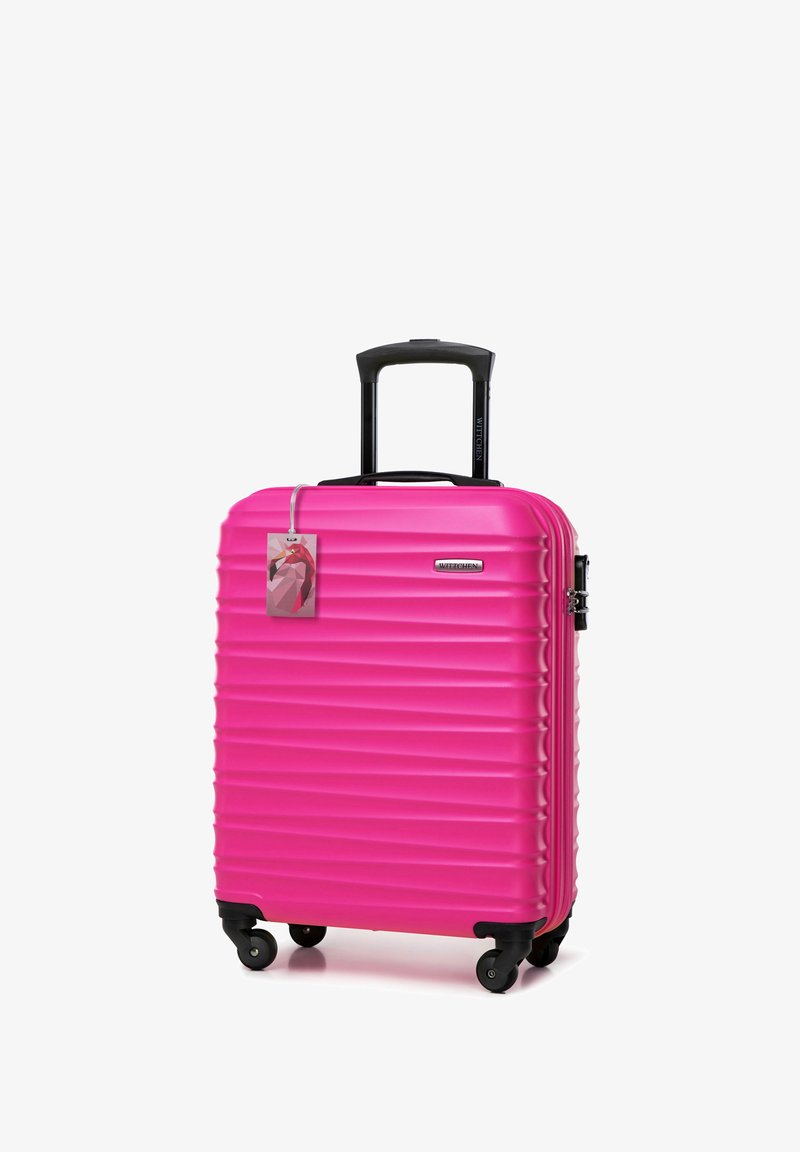 WITTCHEN SMALL SUITCASE WITH LUGGAGE TAG FROM ABS - Trolley - pink