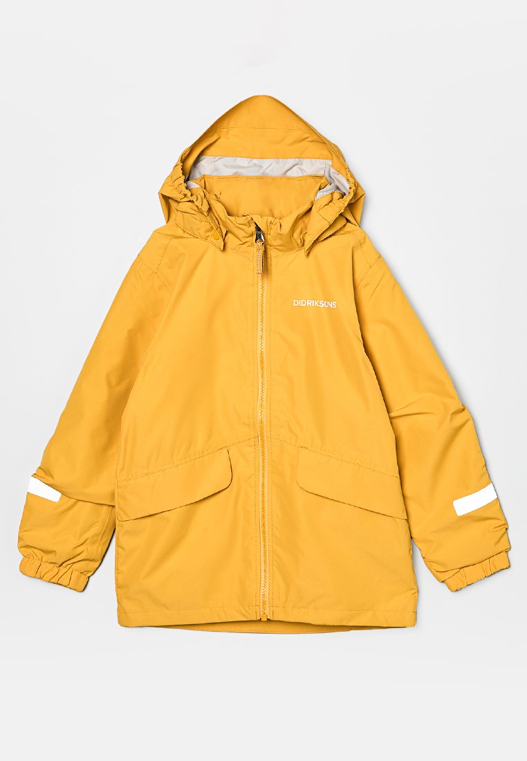 Didriksons Outdoorjas mosterdgeel