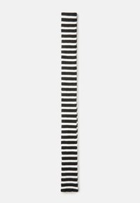 PCJAYA LONG NARROW SCARF - Huivi - black/bright white