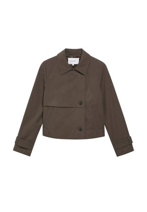 comma, INDOOR-JACKE - Übergangsjacke - dunkelbraun