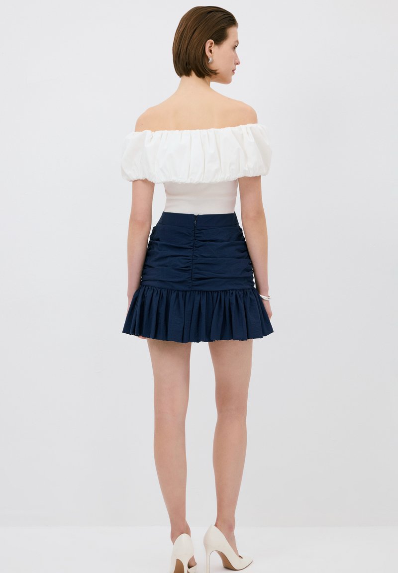 Taffetà Zalando Gonna Nera Gonne Gonna Lunga Satin Outfit Gonna - Main Image