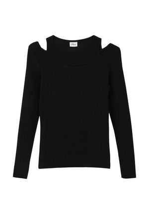 Langarmshirt - schwarz