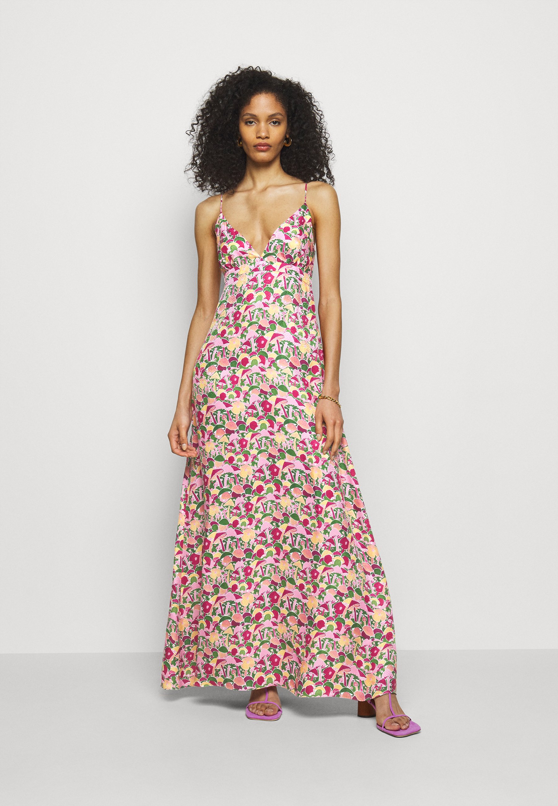 multicoloured maxi dress