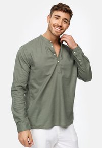 INDICODE JEANS LANGARM WAYLON - Majica - agave green