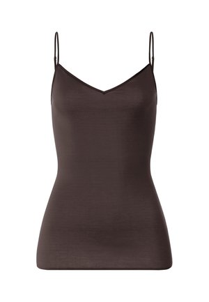 Hanro, HANRO - Undershirt - dark mocha
