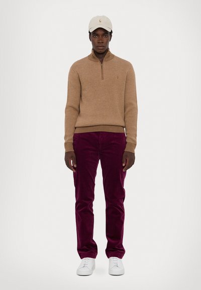 Polo Ralph Lauren LONG SLEEVED PULLOVER - Pulóver - camel combo