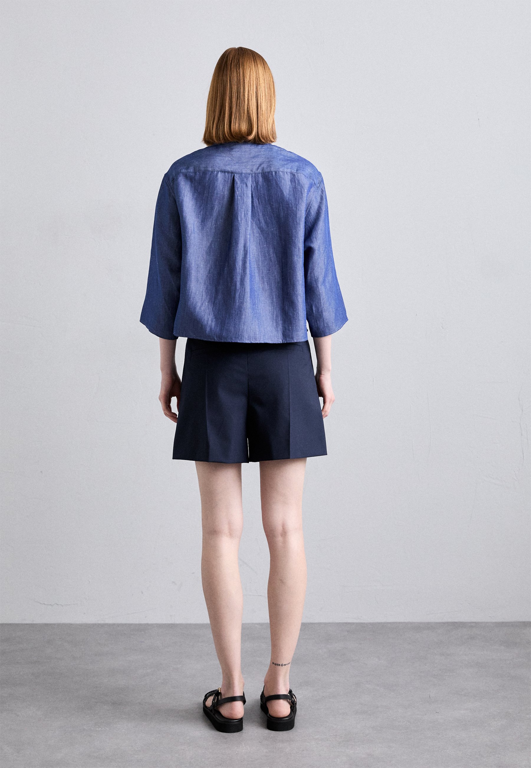 Tiger of Sweden CORINS - Button-down blouse - blue - Zalando