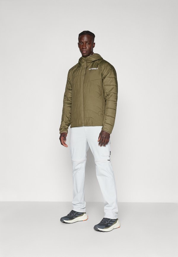 TERREX MULTI SYNTHETIC INSULATED HOODED JACKET - Winter jacket - olive strata3