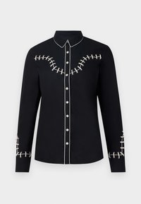 CHEMISE - Button-down blouse - black