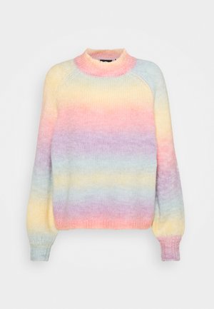 PCRAINBOW CREWNECK - Trui - orchid bloom