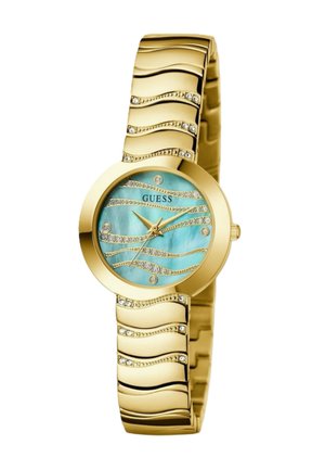 Guess, LAGUNA_30MM - Hodinky - gold and light blue