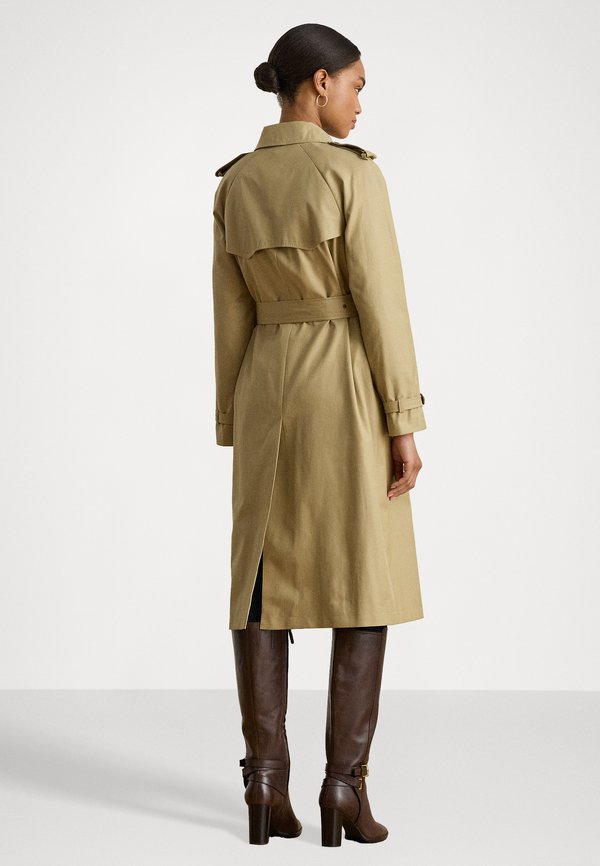 DOUBLE BREASTED BELTED TRENCH COAT - Trenchcoat - beige4
