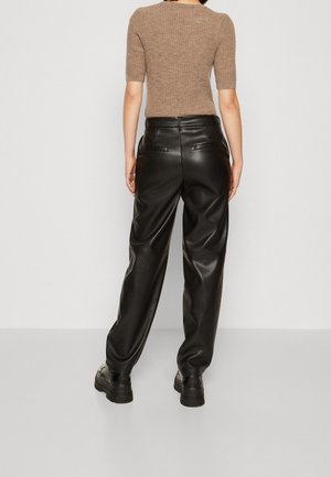 Stoffhose - black